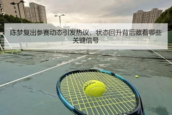 陈梦复出参赛动态引发热议，状态回升背后藏着哪些关键信号